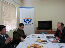 Reunión el Fiscalía Local de Tocopilla.