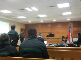 La formalización se efectuó en el Juzgado de Garantía de Valdivia.