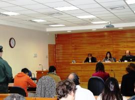 El juicio oral se efectuó en el Tribunal Oral en lo Penal de Valdivia (Fotografía de archivo)