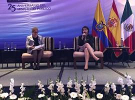 Fiscal Regional expone en Guatemala sobre persecución penal con perspectiva de género