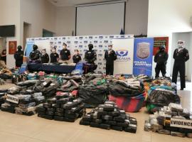 Incautación de 4.2 toneladas de marihuana “Cripy”