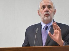 Las declaraciones fueron efectuadas por la principal autoridad del Ministerio Público, luego de la ceremonia de cambio de mando. 