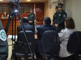 Junto a la Fiscalía también estuvieron presentes en la audiencia los abogados querellantes de Aduanas.