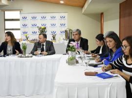 Ayer se efectuaron tres exposiciones en el auditorio de la Fiscalía Regional de Aysén.