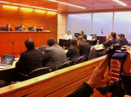 Audiencia en la que el tribunal dió a conocer el veredicto.