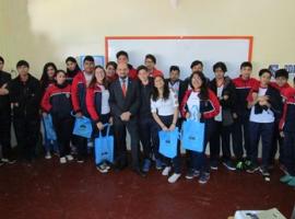 Estudiantes de Chañaral conocieron el trabajo de la Fiscalía y alcances de la Ley de Responsabilidad Adolescente. 