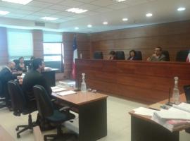 La audiencia se realizó en la Primera Sala de la Corte