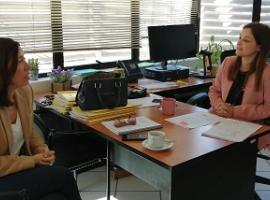 Fiscal Regional Claudia Perivancich junto a Fiscal Jefe de Villa Alemana María José Bowen