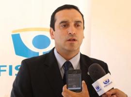 El fiscal Luis Zepeda presentó los antecedentes del caso ante los Jueces del Tribunal Oral.