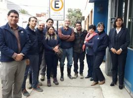El fiscal regional, Alexis Rogat, se reunión en Chañaral con fiscales y funcionarios de ambas oficinas locales.