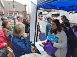 La actividad se realizó en el centro de Concepción