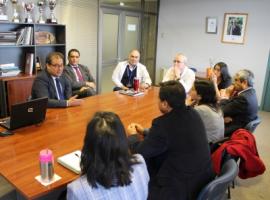 En el Hospital de Castro se efectuó reunión con participación del Fiscal Regional Marcos Emilfork Konow.