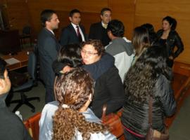 El día de la deliberación, las personas agradecieron el trabajo de la fiscalía.