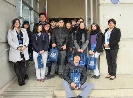 Los estudiantes, junto a su profesora, tuvieron la posibilidad de conocer en detalle del trabajo institucional de la Fiscalía en esta ciudad.