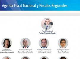 A través del Home del sitio web se podrá acceder a la agenda del Fiscal Nacional y los Fiscales Regionales