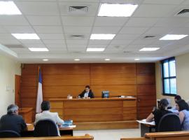 La audiencia de procedimiento abreviado se efectuó en el Juzgado de Garantía de Valdivia.
