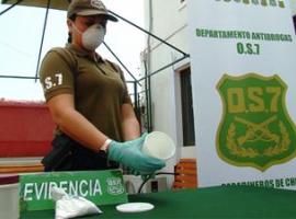 Las diligencias estuvieron a cargo de la sección OS 7 de Carabineros.