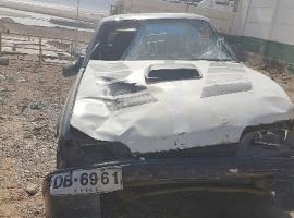 El auto protagonista del accidente fue encontrado horas más tarde por personal policial.