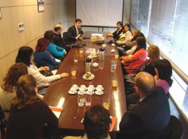 Fiscal Regional Andrés Montes explicó el trabajo que desarrolla la Fiscalía.