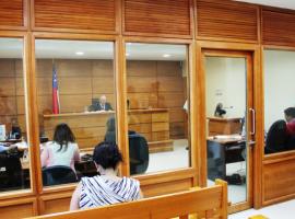 El control de la detención se efectuó este mediodía en el Juzgado de Garantía de Valdivia.