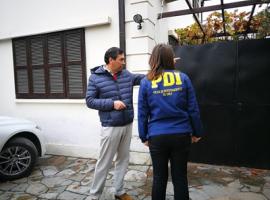 El fiscal de Flagrancia acudió al hogar de las víctimas.