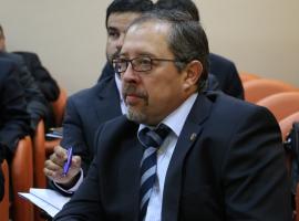 El Fiscal Regional Juan Agustín Meléndez (en la foto) asistió acompañado por el fiscal Alejandro Ríos y el abogado asesor Juan Peña.
