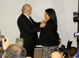 El fiscal nacional, Jorge Abbott, invistió a la fiscal Marcela Cartagena como fiscal regional del Bío Bío.