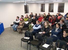 En la actividad participaron dueños de empresas, profesionales y jefes de obras.