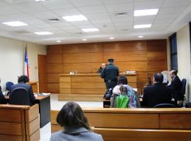La audiencia de formalización se efectuó en el Juzgado de Garantía de Valdivia.