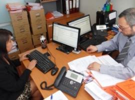 Los Fiscales del caso, Yasne Pastén y Claudio Orellana.