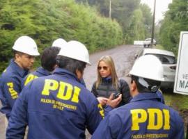Fiscal Jefe de Osorno, María Angélica de Miguel, dirige diligencias en caso "Aguas".