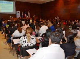 Cerca de 120 personas asistieron a la jornada de capacitación sobre la Ley 21.057.