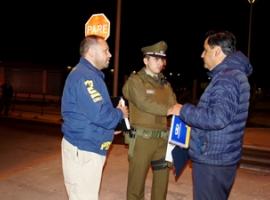 El fiscal Freddy Salinas investiga con la PDI y Carabineros este hecho.