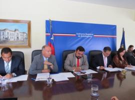 Autoridades que forman parte del Convenio por la lucha antodrogas