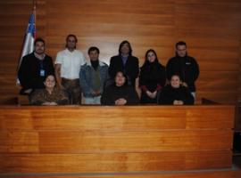 Los dirigentes vecinales conocieron en terreno del rol de los diferentes actores del sistema