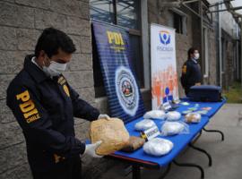 La droga incautada se traduce en unas 500 mil dosis.