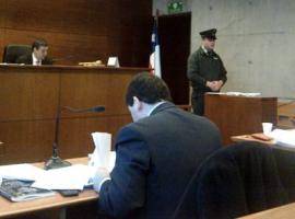 La audiencia en que se impuso al imputado la prohibición de acercarse al aeropuerto.
