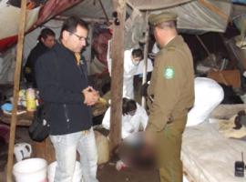 El fiscal Christian González comenzó a indagar el caso a minutos que fuera denunciados por testigos.