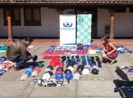 La ropa era vendida en locales comerciales y ferias de la comuna