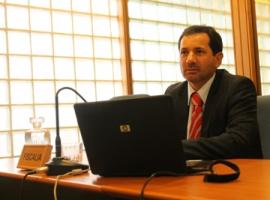 El fiscal Christian González presentó los antecedentes del caso ante el Juzgado de Garantía de la capital regional.