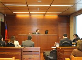 La audiencia se desarrolló en el 8º Juzgado de Garantías.