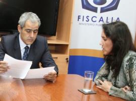 En septiembre del 2011, el Fiscal Nacional se reunió con Mónica Haeger