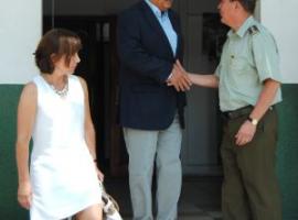 El diputado Sergio Aguiló y su esposa.