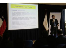 Alrededor de 50 personas participaron en la Jornada de Capacitacion sobre Control de Explosivos.
