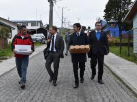 Junto a equipo multidisciplinario de la PDI, Contraloría y Ministerio Público, el persecutor penal se desplazó a Melinka.