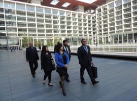 Fiscales en Centro de Justicia
