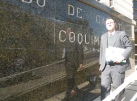 Fiscal Claudio Correa, de la fiscalía local de Coquimbo.