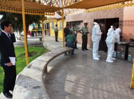 El Fiscal Daniel Valenzuela acudió al sitio del suceso e impartió instrucciones y diligencias a la policía.
