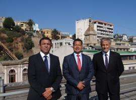 Al centro, el Fiscal Superior de Lima Sur, Omar Tello.