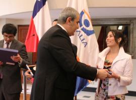 La fiscal Ximena Valenzuela lleva 14 años trabajando en la institución.
